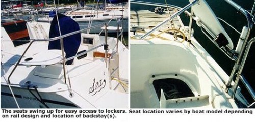 sailboat pushpit seats