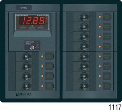 360 Panel Systems DC with Meters - 12 Positions image