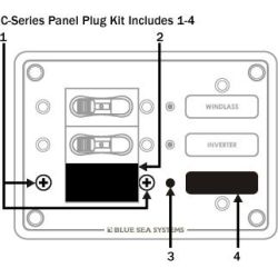 C-Series Circuit Breaker Mounting Panel Plugs image