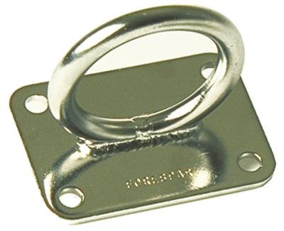 Mast Pad Eye with Large Ring - Flat Base image