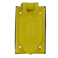 Lift Cover for Duplex Receptacles - Box Mount image