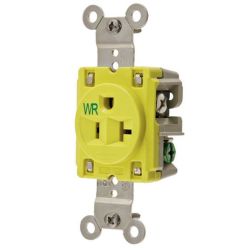 20A 125V Straight Blade Single Outlet Receptacle image