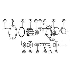 1673 Model Pump Repalcement Parts image