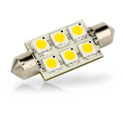 6 LED Festoon Bulb - 37 mm image