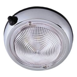 Surface Mount Dome Lights, Chrome image