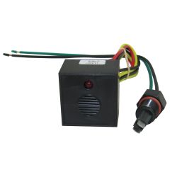 12V Water Detection Module Kit - Probe + Under-Dash Mount with Buzzer & Light image