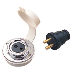 Polarized 2-Pin Plug & Cable Outlet image