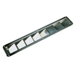 Louvered SS Vent - 8 Slots, Recessed image
