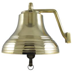 Cast Brass Bell - 8 in. image