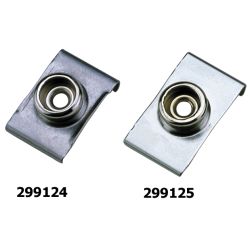 Stainless Windshield Clips with Canvas Snap Studs image