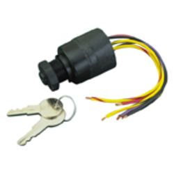 6 Wire Terminal 3 Position Ignition Switch - Magneto Style image