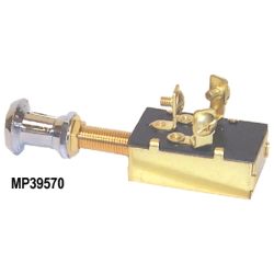 3 Screw Terminals Off-On 1-On 1+2 Push Pull Switch image