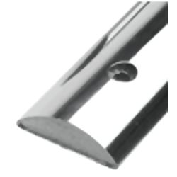 Solid Back Half-Oval 304 Stainless Steel Rub Rail image