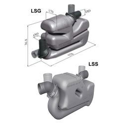 Waterlock Mufflers - LSG & LSS Series image