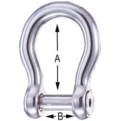 Allen Head Pin Bow Shackle image