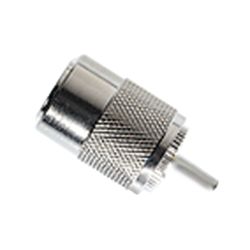 PL-259 UHF Connector - Male Plug for RG-8U or RG-213 Coaxial Cable image