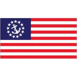 Sewn Nylon U.S. Yacht Ensign image