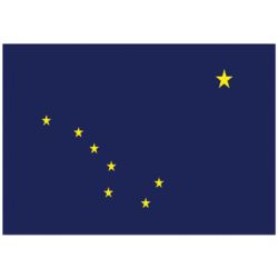 Alaska State Flag image