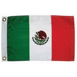 Mexican Courtesy Flag image