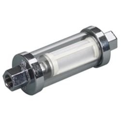Clear View Universal In-Line Glass Fuel Filter image