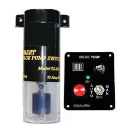 Smart Bilge Pump Float Switch w/ High Water Alarm image