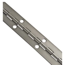Continuous Piano Hinge - Stainless Steel image