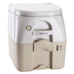 SaniPottie 970 MSD Series Pressurized Flush Portable Toilet - Empty Via Dockside Pump-Out image