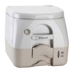 SaniPottie 970 MSD Series Pressurized Flush Portable Toilet - Empty Via Dockside Pump-Out image