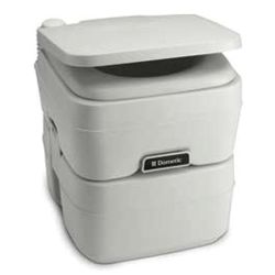 SaniPottie 960 Series Manual Bellows Flush Portable Toilets - Pour to Empty image