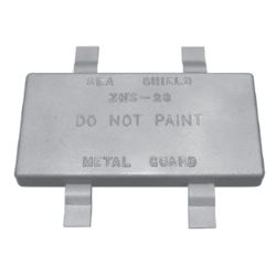 Weld-On Plate Anode - Zinc, 6 in. x 12 in. x 1-1/4 in. Thick image
