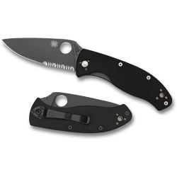 Tenacious Knife - Black Combination Blade & G-10 Handle image