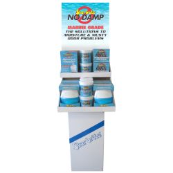 No Damp Dehumidifier Display with Product image