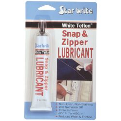 White Teflon Snap & Zipper Lubricant  image
