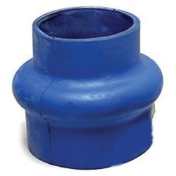 Straight Reducing Exhaust Bellows - Blue Silicone wo clamps image