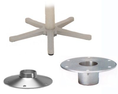 Seat and Table Surface Mount Bases for Zwaardvis Columns image