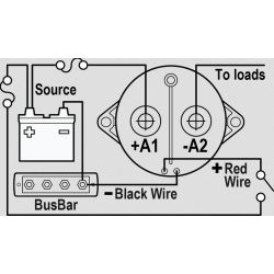 L-Series Electronic Solenoid Switch - 12-24V, 250A image